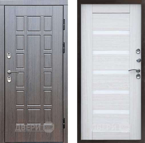 Дверь Престиж TERMO с терморазрывом Престиж Царга Лиственница белая в Лыткарино