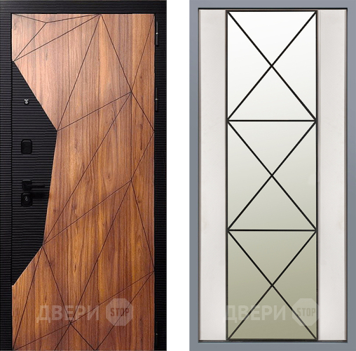 Дверь Заводские двери Морра Зеркало Перфекто Структурное дерево в Лыткарино