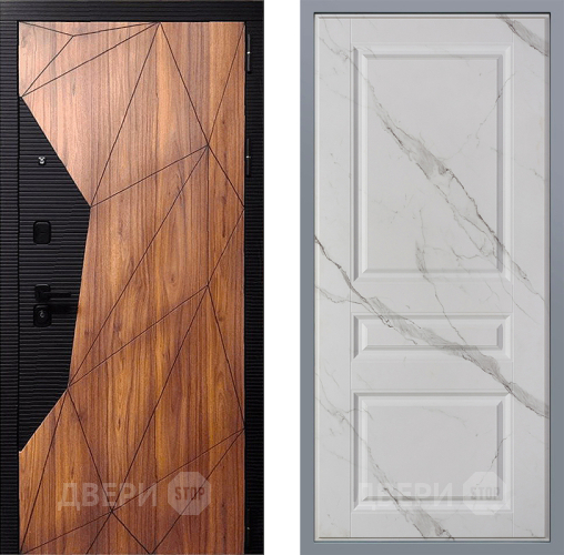 Дверь Заводские двери Морра Стокгольм Мрамор белый в Лыткарино