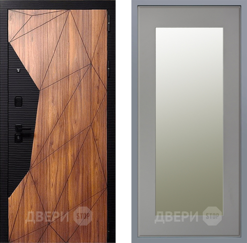 Дверь Заводские двери Морра Зеркало Модерн Грей софт в Лыткарино