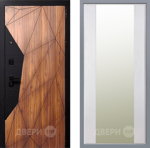 Дверь Заводские двери Морра Зеркало Макси Белый шелк в Лыткарино