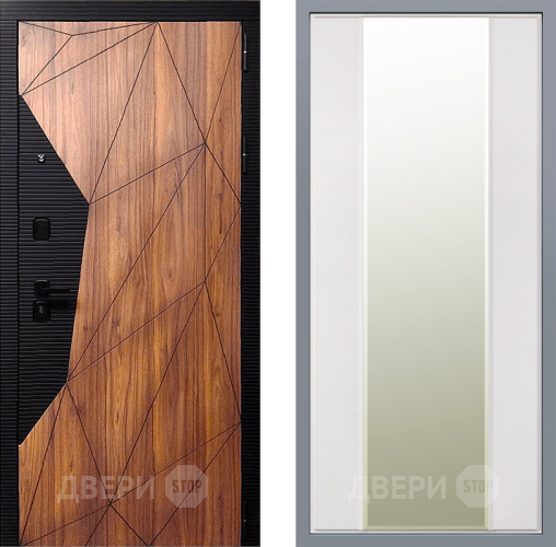 Дверь Заводские двери Морра Зеркало Макси Белый матовый в Лыткарино