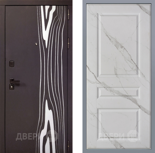 Дверь Заводские двери Леванте Стокгольм Мрамор белый в Лыткарино