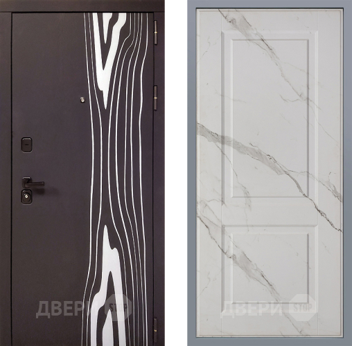 Дверь Заводские двери Леванте Доррен Мрамор белый в Лыткарино