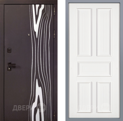 Дверь Заводские двери Леванте Уругвай Белый софт в Лыткарино