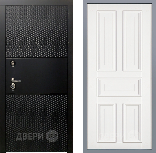 Дверь Заводские двери Тефлон Уругвай Белый софт в Лыткарино