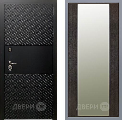 Дверь Заводские двери Тефлон Зеркало Макси Венге в Лыткарино