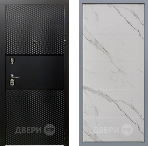 Дверь Заводские двери Тефлон Тривия Мрамор белый в Лыткарино