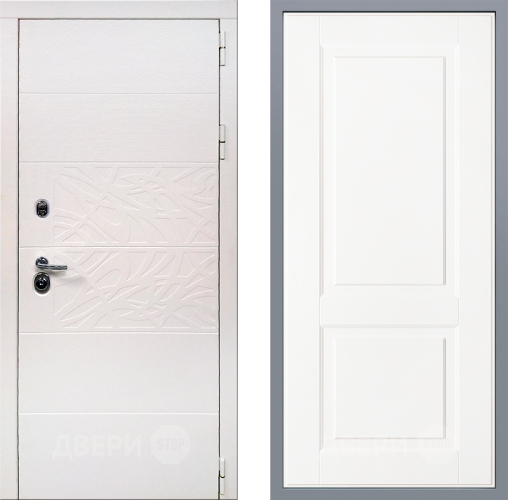 Дверь Заводские двери Дэко Вайт Доррен Белый софт в Лыткарино