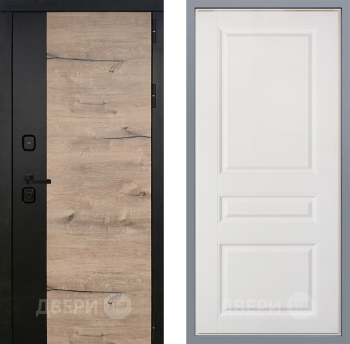 Дверь Заводские двери Ларте Стокгольм Белый софт в Лыткарино