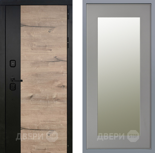 Дверь Заводские двери Ларте Зеркало Модерн Грей софт в Лыткарино