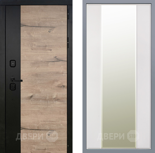 Дверь Заводские двери Ларте Зеркало Макси Белый матовый в Лыткарино