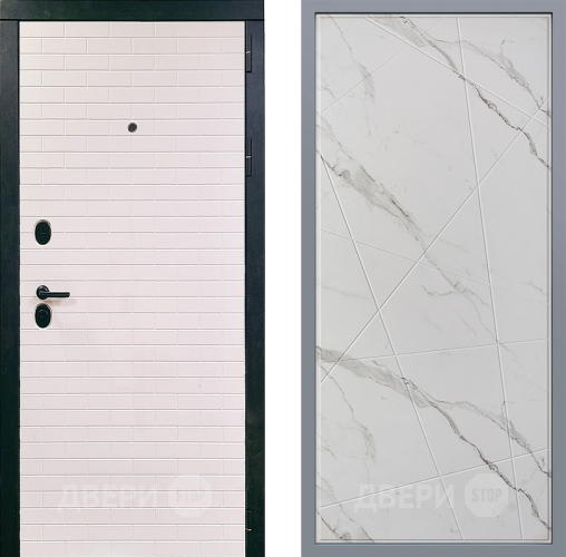 Дверь Заводские двери Сохо Флитта Мрамор белый в Лыткарино