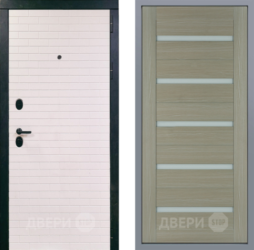 Дверь Заводские двери Сохо СБ-1 Капучино в Лыткарино