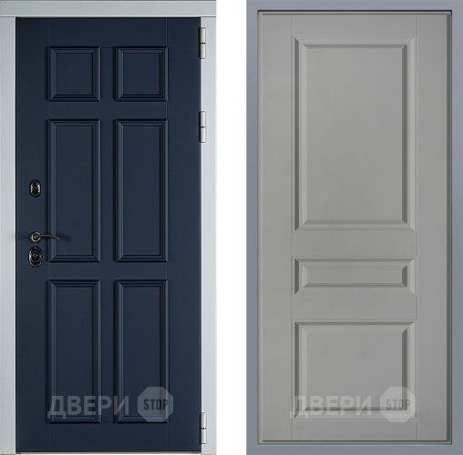 Дверь Заводские двери Стокгольм Стокгольм Грей софт в Лыткарино