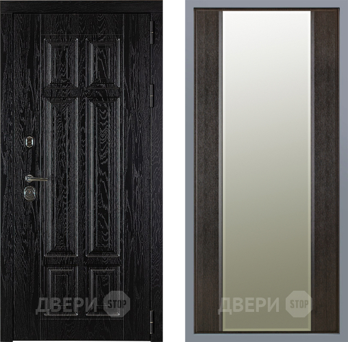 Дверь Заводские двери Мюнхен Зеркало Макси Венге в Лыткарино