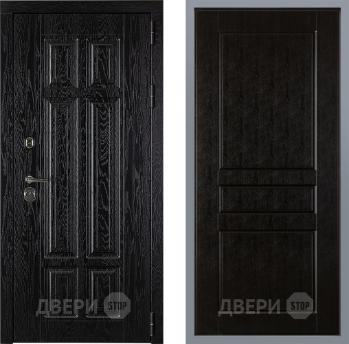 Дверь Заводские двери Мюнхен К-2 Венге в Лыткарино