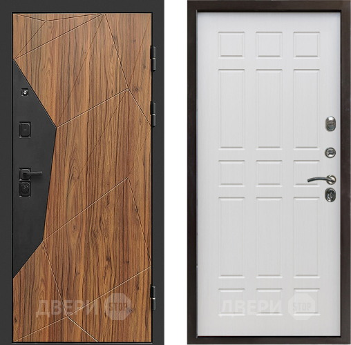 Входная металлическая Дверь Престиж Avangard Спарта Лиственница белая в Лыткарино