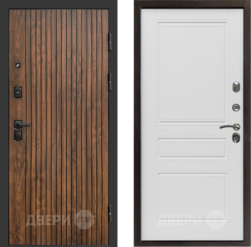 Входная металлическая Дверь Престиж Tvist Классика Лиственница белая в Лыткарино