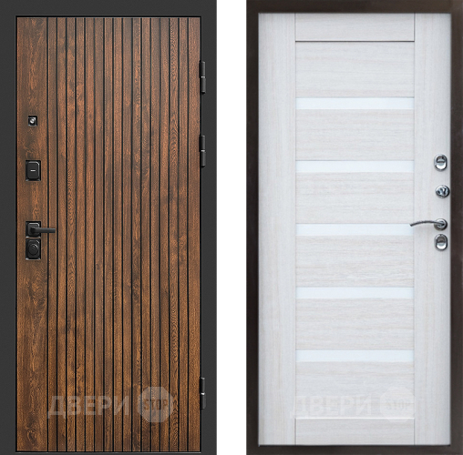 Входная металлическая Дверь Престиж Tvist Царга Лиственница белая в Лыткарино