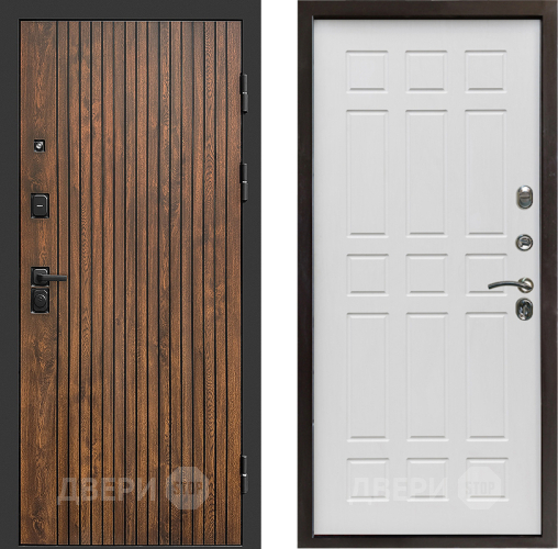 Входная металлическая Дверь Престиж Tvist Спарта Белое дерево в Лыткарино