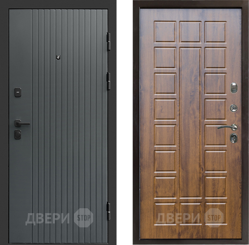 Входная металлическая Дверь Престиж Tvist Grey Престиж Дуб в Лыткарино