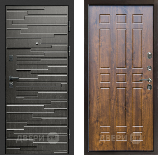 Входная металлическая Дверь Престиж Rivera Спарта Дуб в Лыткарино