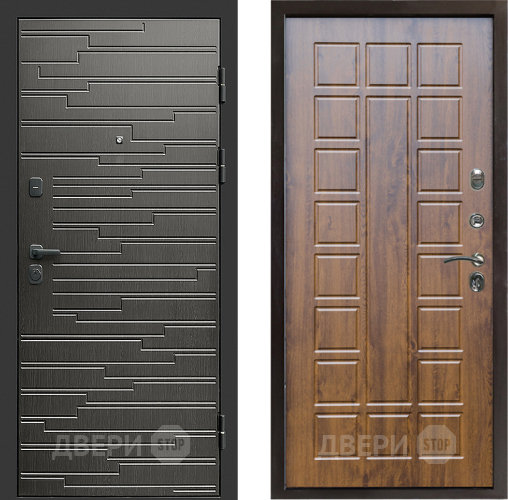 Входная металлическая Дверь Престиж Rivera Престиж Дуб в Лыткарино