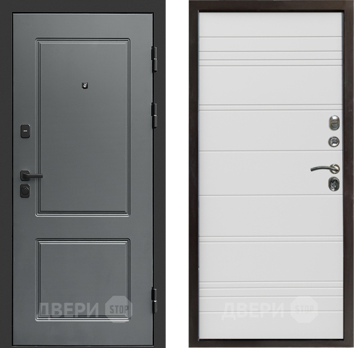 Входная металлическая Дверь Престиж Verona Line Белый в Лыткарино
