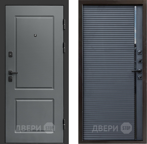 Входная металлическая Дверь Престиж Verona Porte Черный кварц в Лыткарино