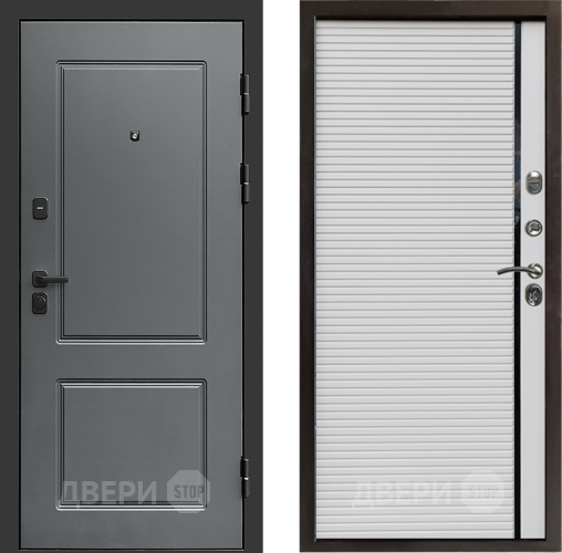 Входная металлическая Дверь Престиж Verona Porte Белый в Лыткарино