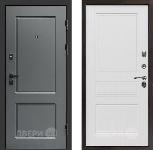 Входная металлическая Дверь Престиж Verona Классика Белое дерево в Лыткарино