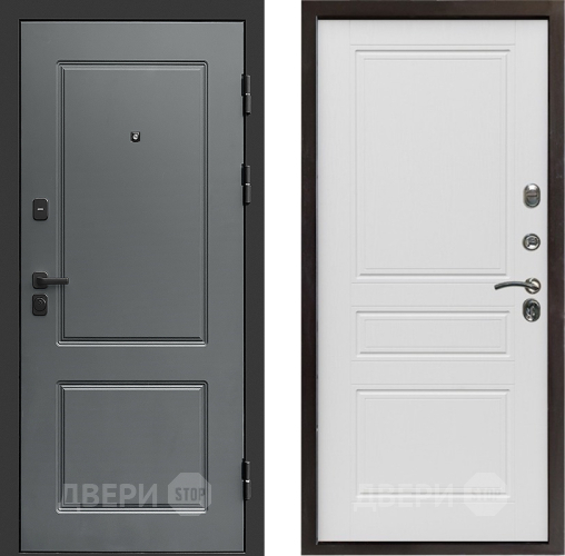 Входная металлическая Дверь Престиж Verona Классика Лиственница белая в Лыткарино