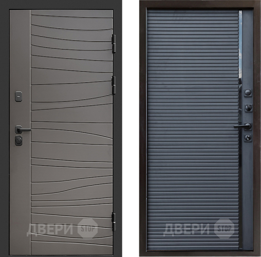 Входная металлическая Дверь Престиж Siciliya Porte Черный кварц в Лыткарино