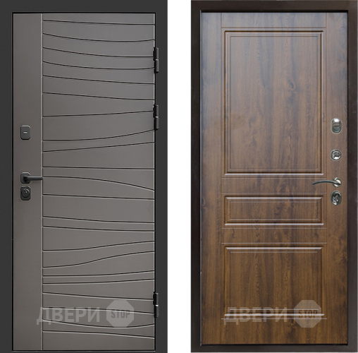 Входная металлическая Дверь Престиж Siciliya Классика Дуб в Лыткарино