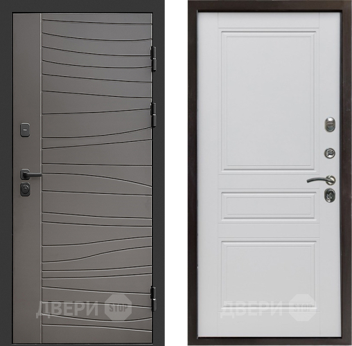 Входная металлическая Дверь Престиж Siciliya Классика Белый матовый в Лыткарино