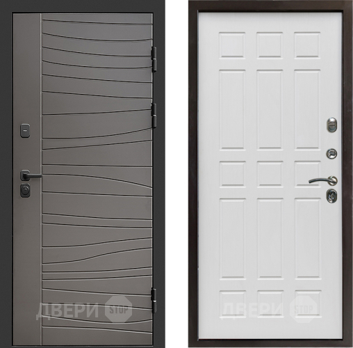Входная металлическая Дверь Престиж Siciliya Спарта Белое дерево в Лыткарино
