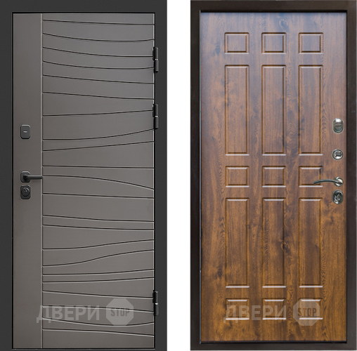 Входная металлическая Дверь Престиж Siciliya Спарта Дуб в Лыткарино