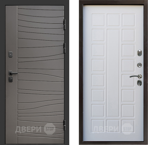 Входная металлическая Дверь Престиж Siciliya Престиж Белое дерево в Лыткарино