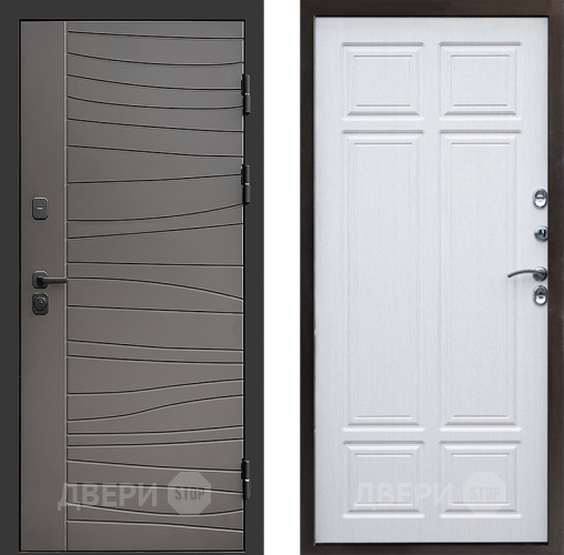 Входная металлическая Дверь Престиж Siciliya Премиум Лиственница белая в Лыткарино