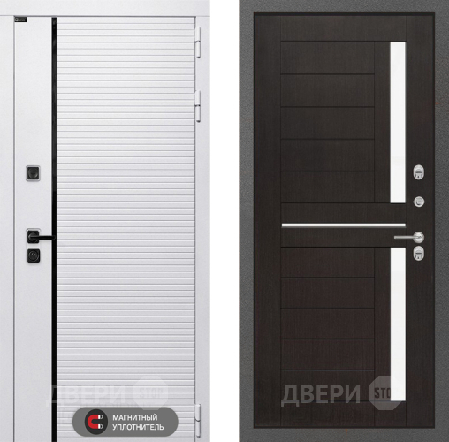 Входная металлическая Дверь Лабиринт (LABIRINT) Royal 02 Венге в Лыткарино