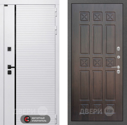 Входная металлическая Дверь Лабиринт (LABIRINT) Royal 16 VINORIT Алмон 28 в Лыткарино