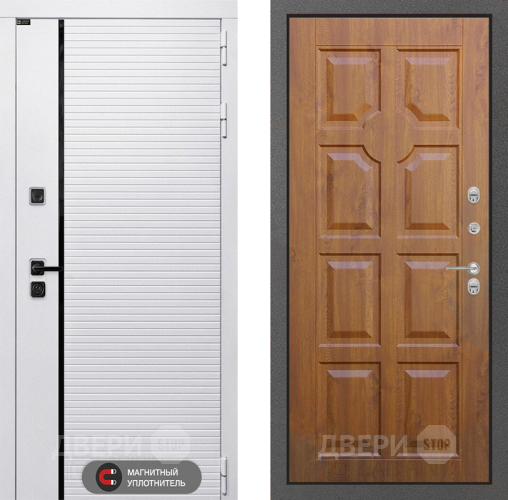 Входная металлическая Дверь Лабиринт (LABIRINT) Royal 17 Дуб золото в Лыткарино