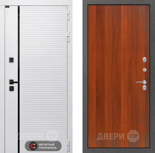 Входная металлическая Дверь Лабиринт (LABIRINT) Royal 05 Итальянский орех в Лыткарино