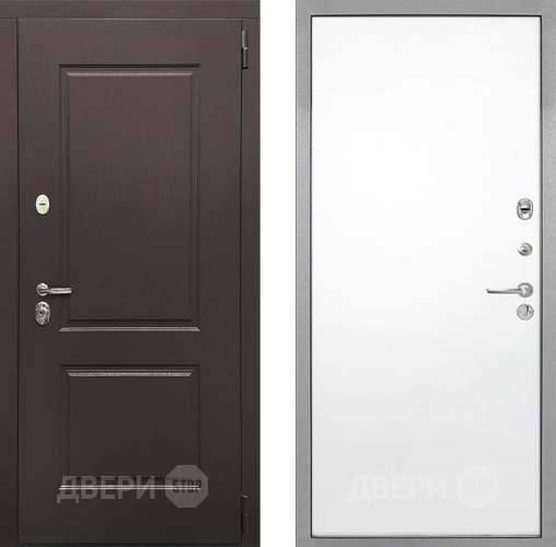 Входная металлическая Дверь Интекрон (INTECRON) Кампо Гладкая Силк Сноу в Лыткарино