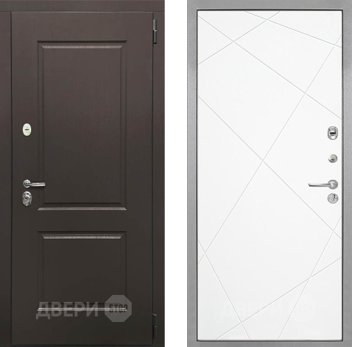 Входная металлическая Дверь Интекрон (INTECRON) Кампо Лучи-М Софт милк в Лыткарино