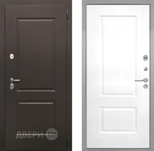 Входная металлическая Дверь Интекрон (INTECRON) Кампо Альба Роял Вуд белый в Лыткарино