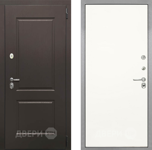 Входная металлическая Дверь Интекрон (INTECRON) Кампо Гладкая Слоновая кость в Лыткарино