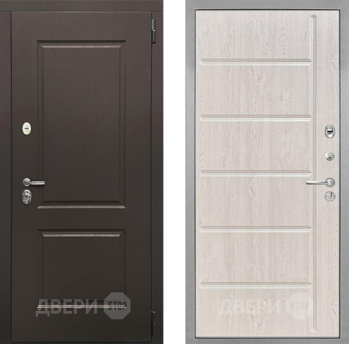 Входная металлическая Дверь Интекрон (INTECRON) Кампо ФЛ-102 Сосна белая в Лыткарино