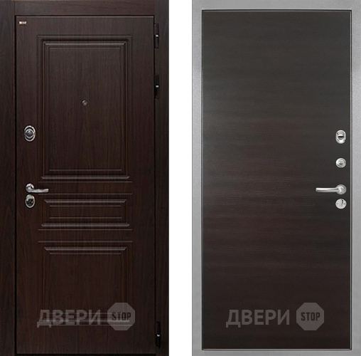 Дверь Интекрон (INTECRON) Брайтон Тиковое Дерево Гладкая Эковенге поперечный в Лыткарино